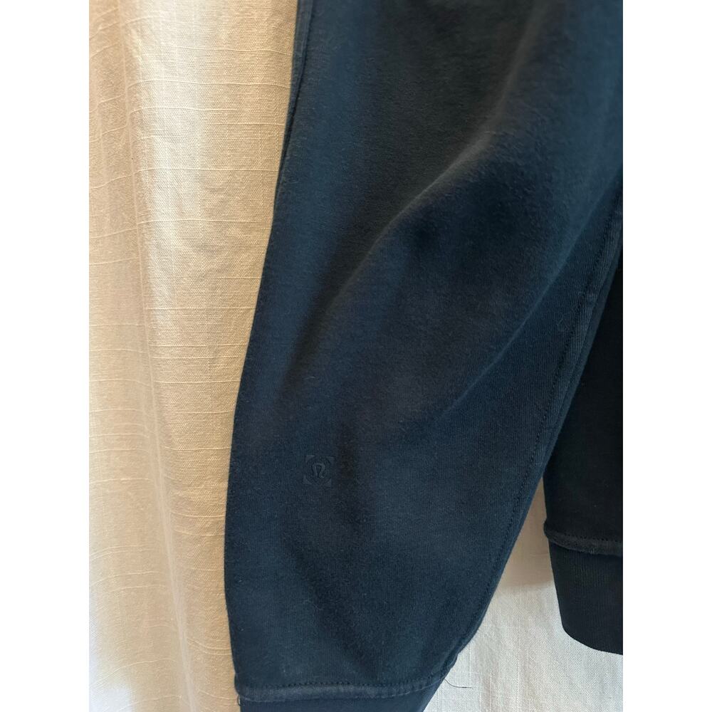 Lululemon Ritual Jacket Mens Nocturnal Teal Blue Full Zip Hoodie 2 Way Zipper XL - Picture 5 of 11